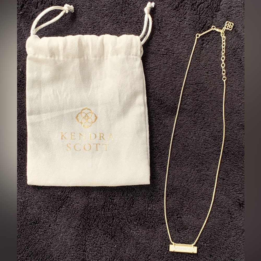 Kendra Scott 18” Bar Necklace